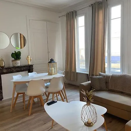 Le Galet Blanc Cosy T2 En Centre Ville Du Havre Le Havre Exterior photo